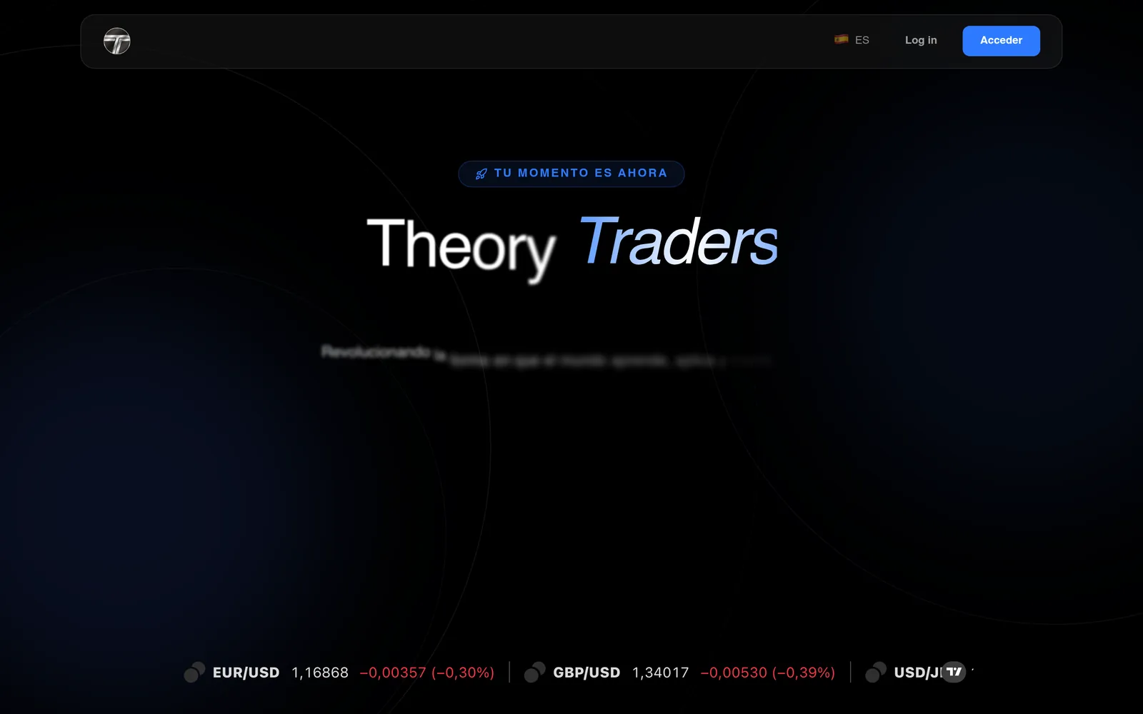 Theory Traders β EdTech Β· Trading